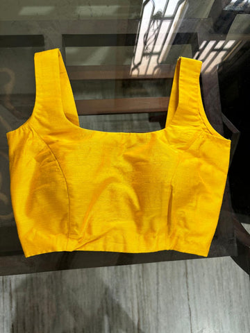 Yellow blouse
