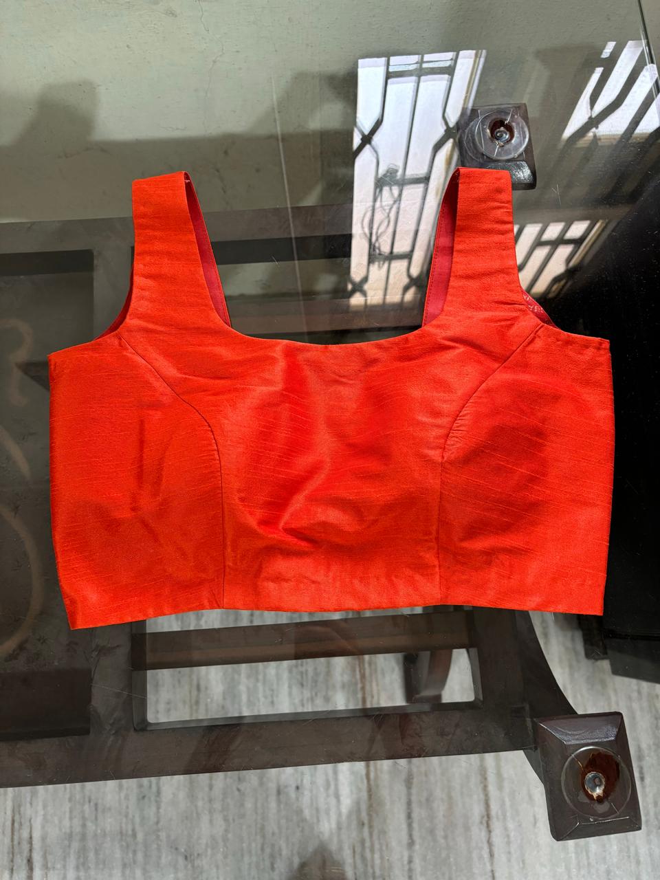 Orange Blouse