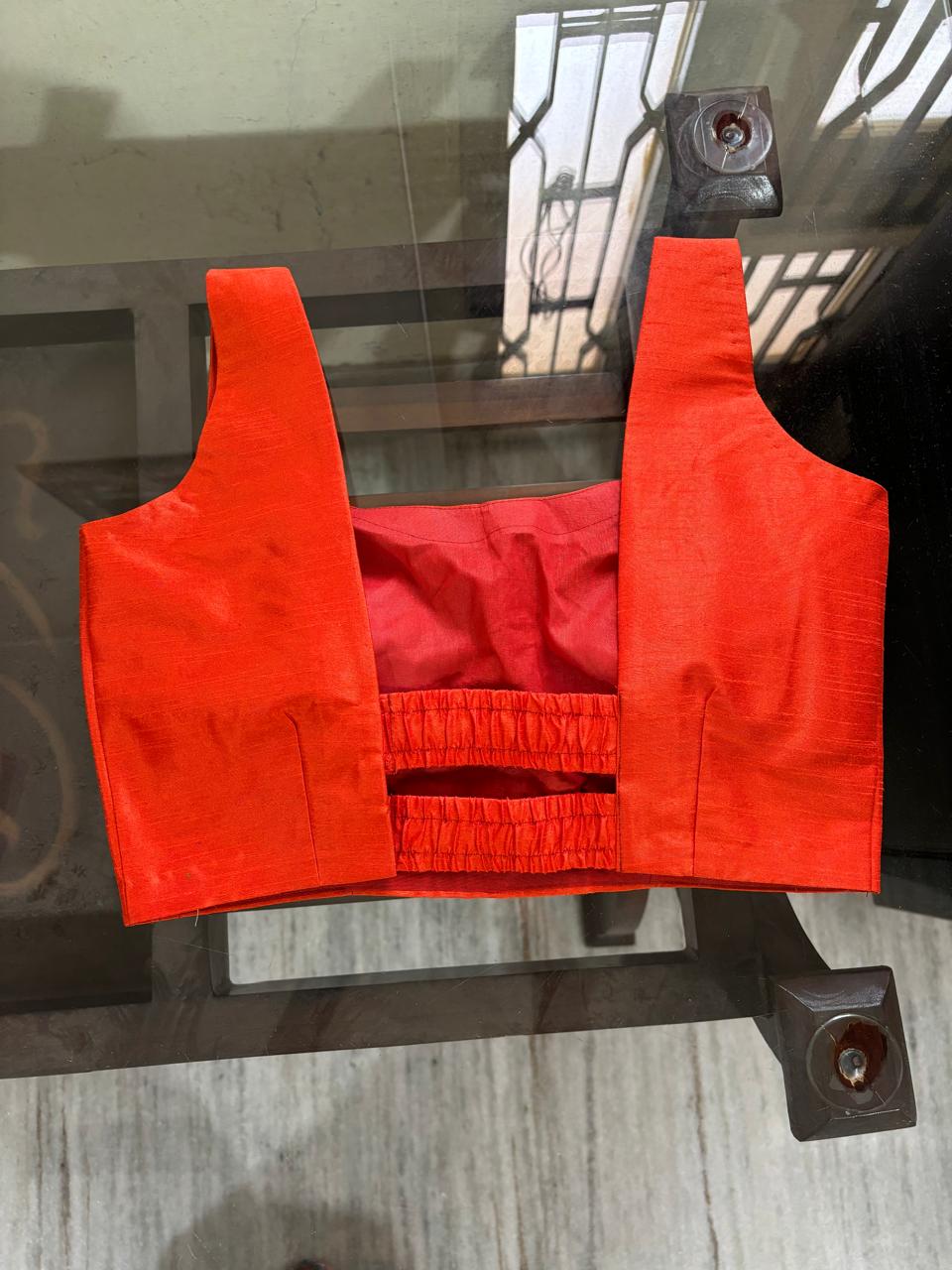 Orange Blouse