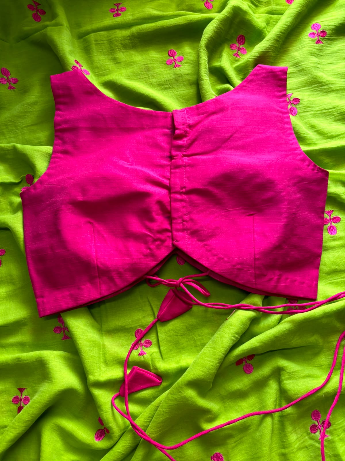 Pink Blouse (Boat neck)