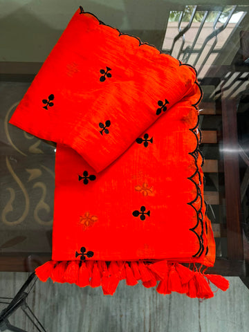 Orange with club design