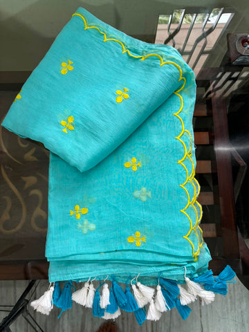 Sky blue with club design