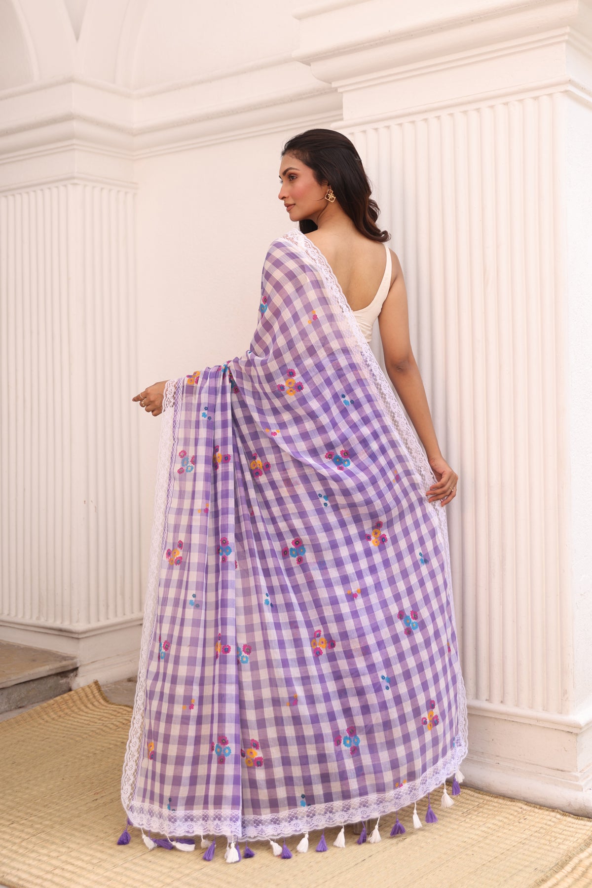 Lavender checks