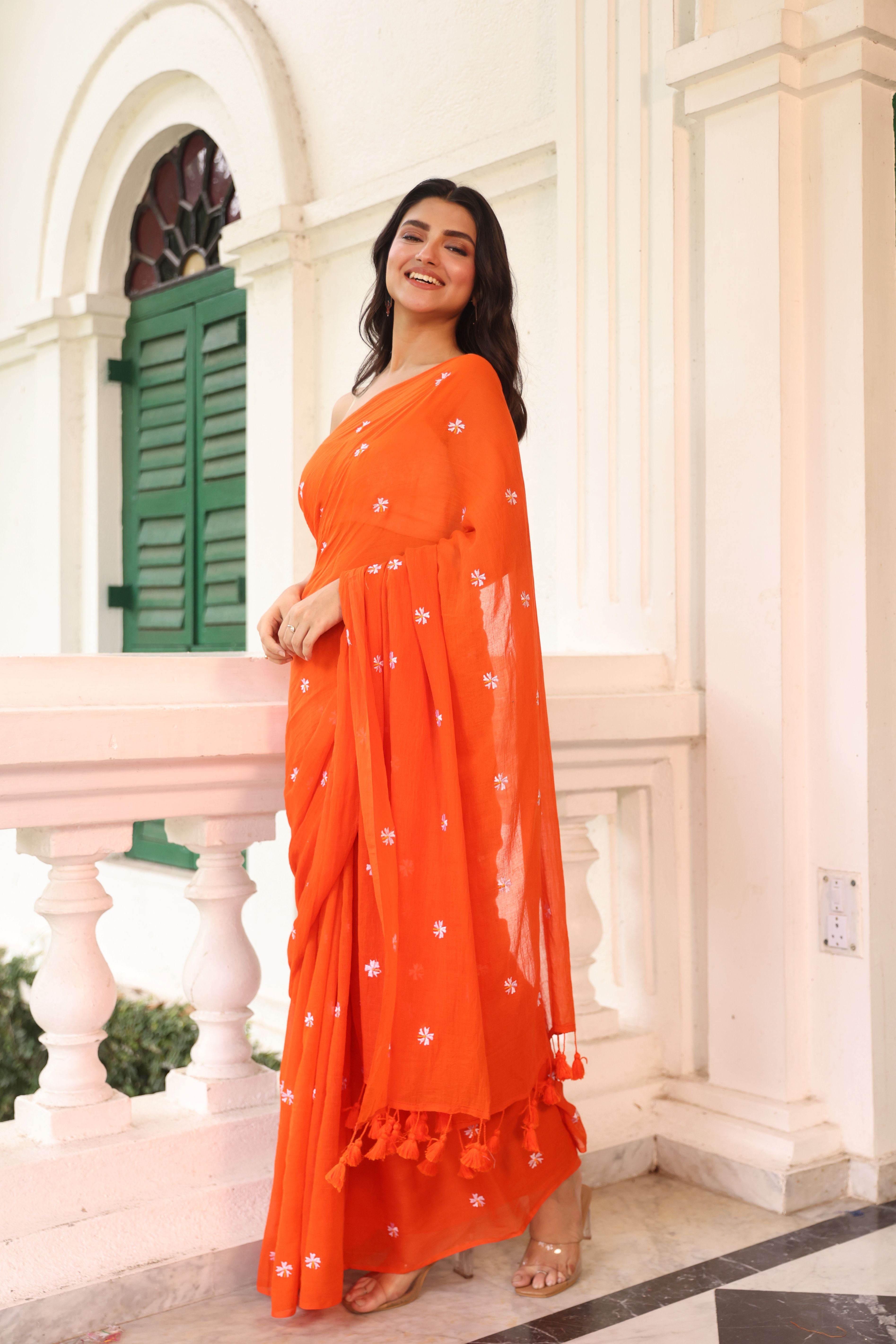 Orange Parijat